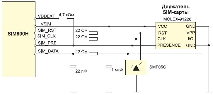 Подключение без сим карты Новый GSM/GPRS-модуль SIM800H: больше функций при меньших габаритах - Беспроводн