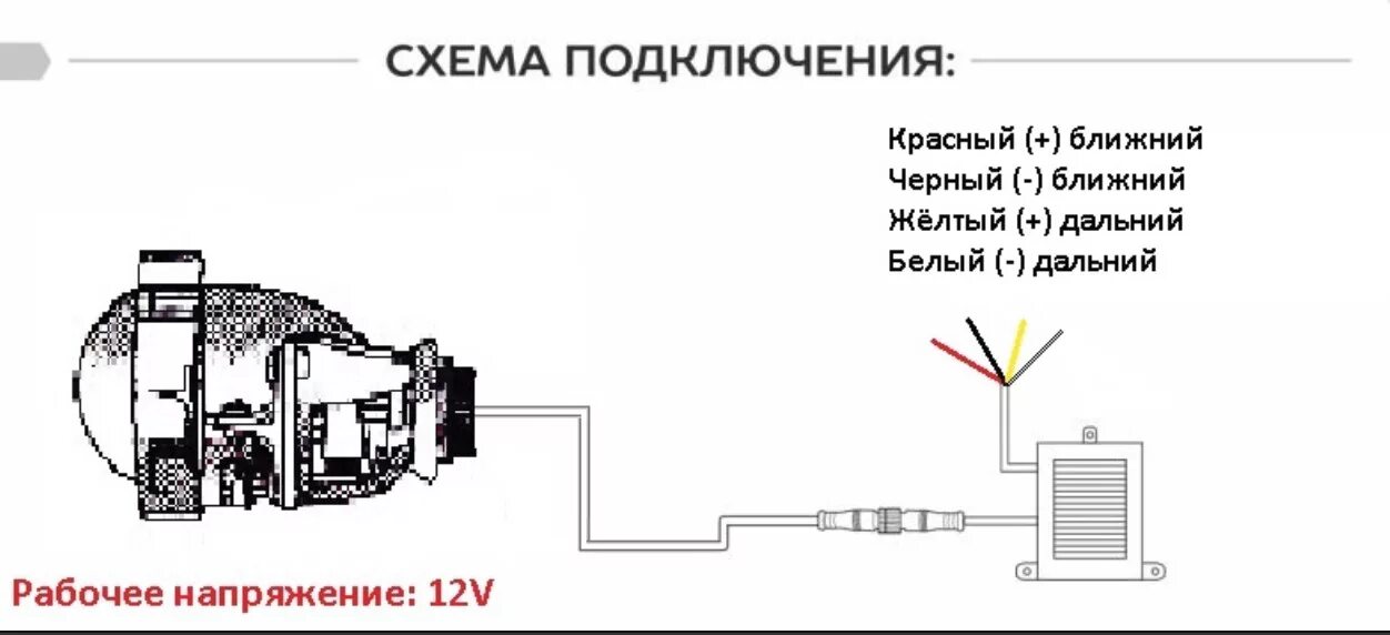 Подключение би лед фар Светодиодная BI-LED ЛИНЗА VIPER А1 4300К, (3,0) - Компания С ТРИ на DRIVE2