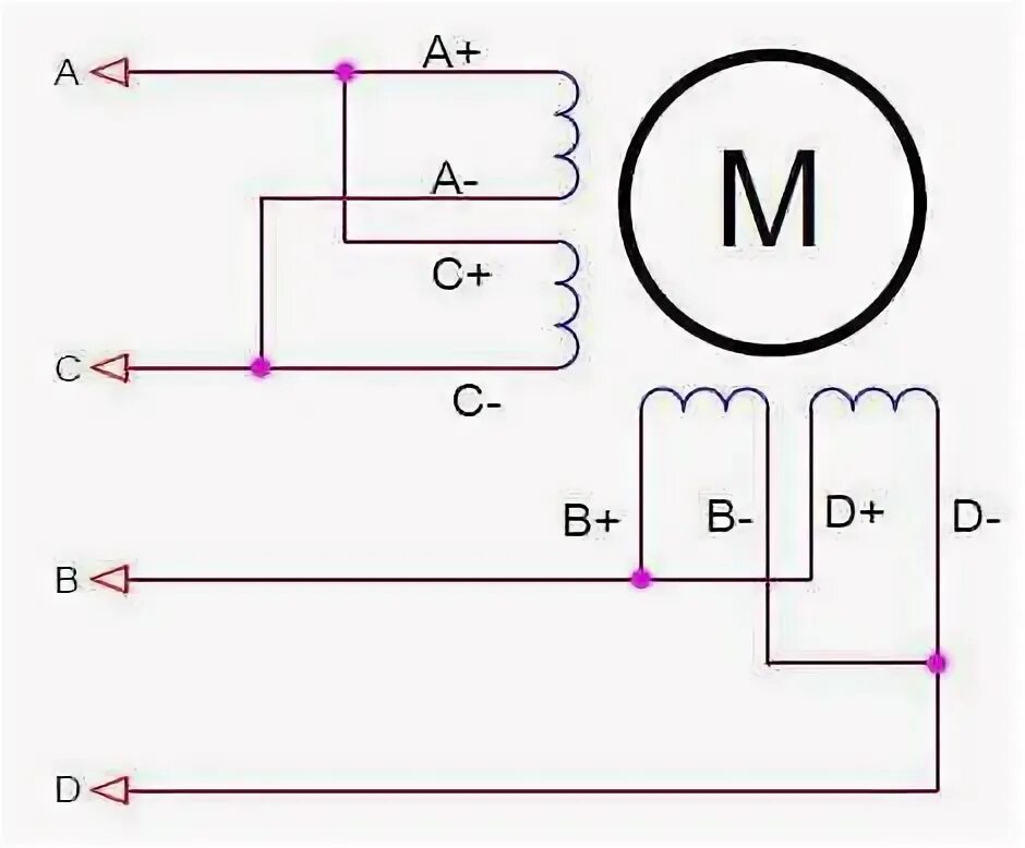 Подключение биполярный двигатель Схема подключения биполярного шагового двигателя 8 провода Diy cnc, Math, Steppe
