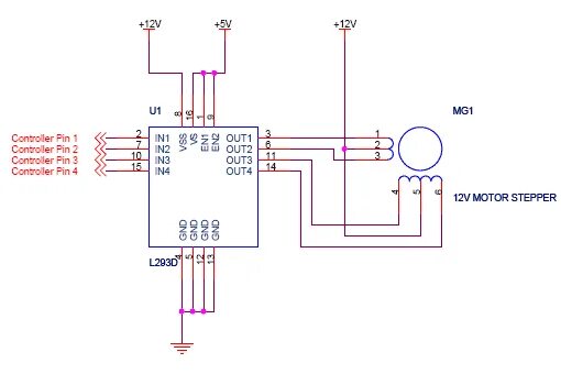 Подключение биполярный шагового двигателя Управление сервой при помощи ползунка Аппаратная платформа Arduino