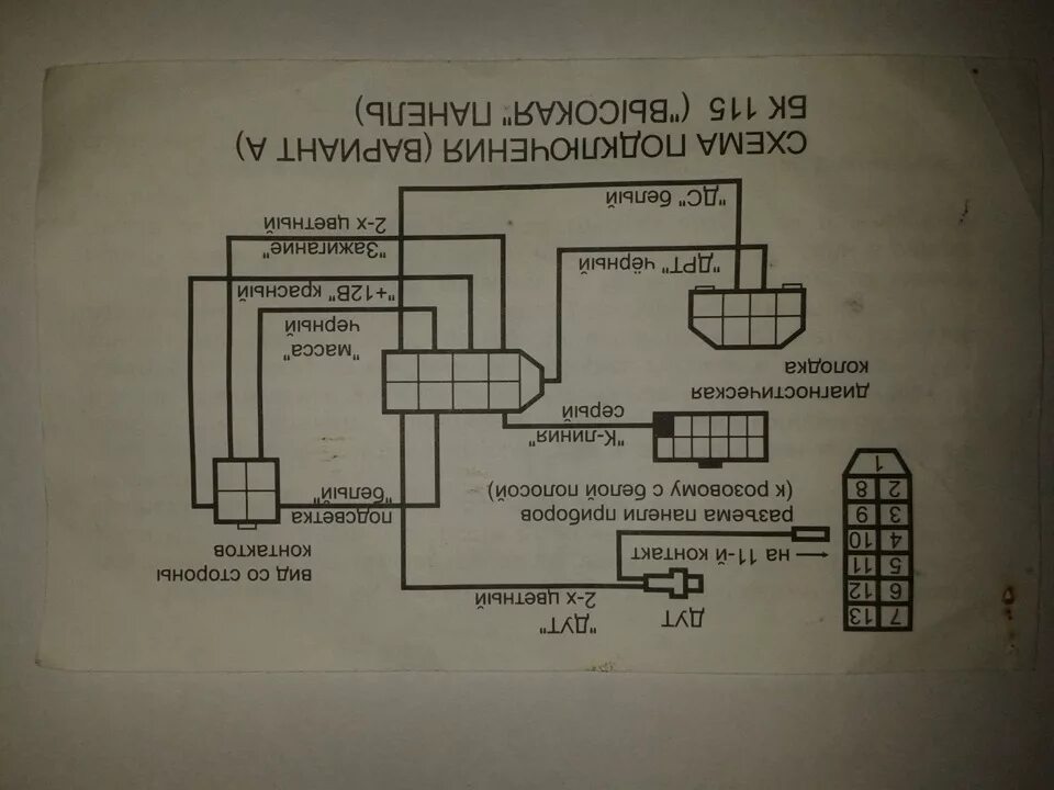 Подключение бк ваз 2110 Бортовой компьютер "ШТАТ 115 Х 42-M" - Lada 2115, 1,5 л, 2005 года тюнинг DRIVE2