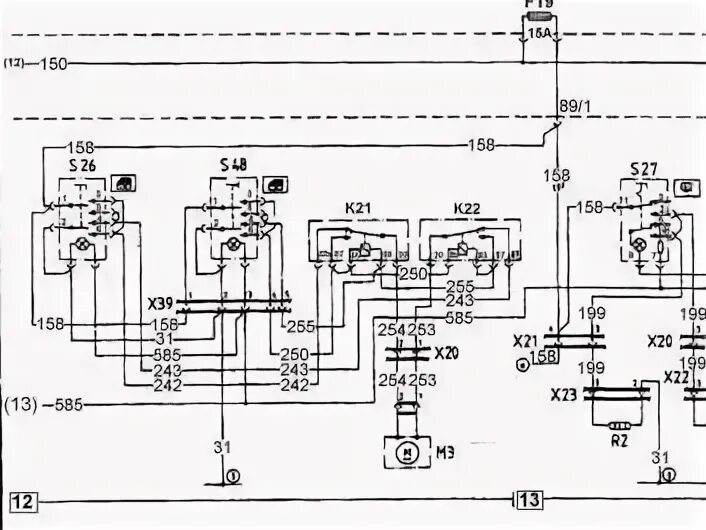 Подключение блок фары ман ф 2000 MAN F2000,F90 предохранители и реле - Информация для ремонта - Каталог файлов - 