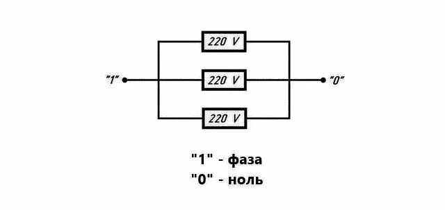 Подключение блок тэна к 220 Параллельное подключение ТЭНов к электросети