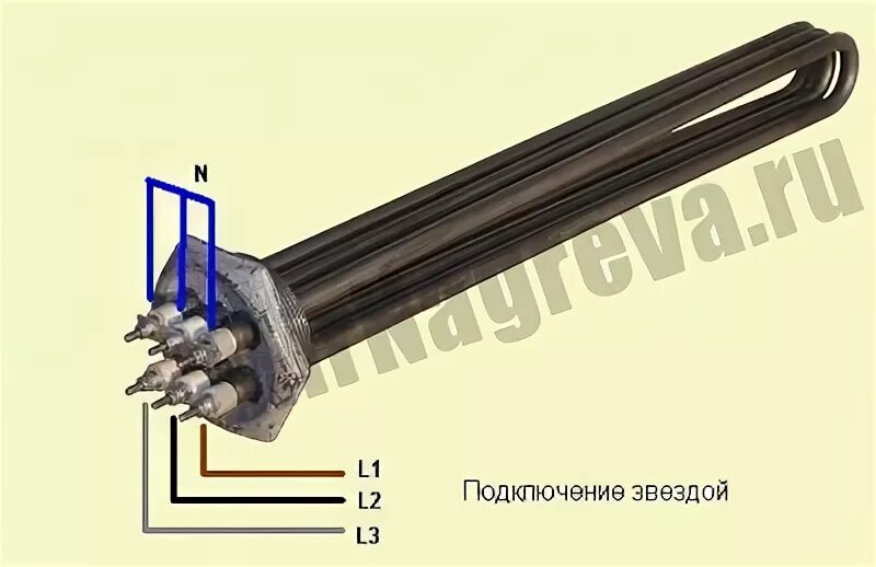 Подключение блок тэнов 380 Мощность нагревателей - Мир Нагрева