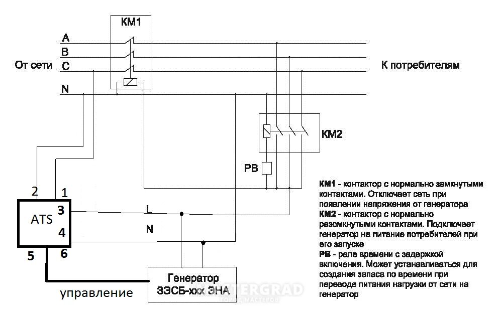 Подключение блока авр к генератору Генератор tcc - CormanStroy.ru