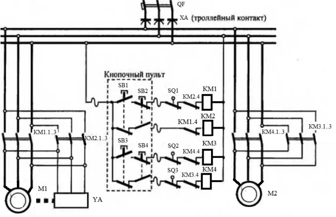 Подключение блока дистанционного управления кран балкой nokewer Электрооборудование подвесных электротележек