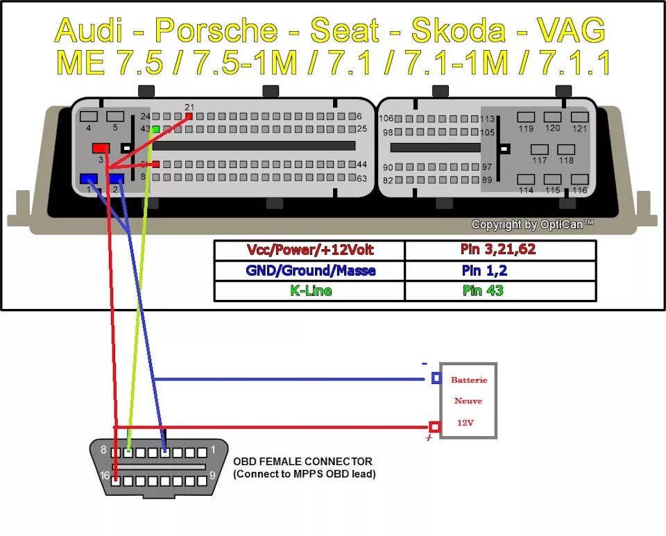 Подключение блока эбу на столе Нужна помощь знатоков HELP часть 3 - Audi A6 (C5), 2,8 л, 1999 года поломка DRIV