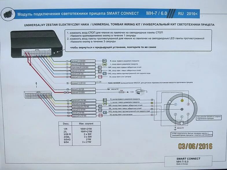 Подключение блока на автомобиль Подключение Smart connect MH7/ 6.0 - Renault Duster (1G), 2 л, 2016 года аксессу