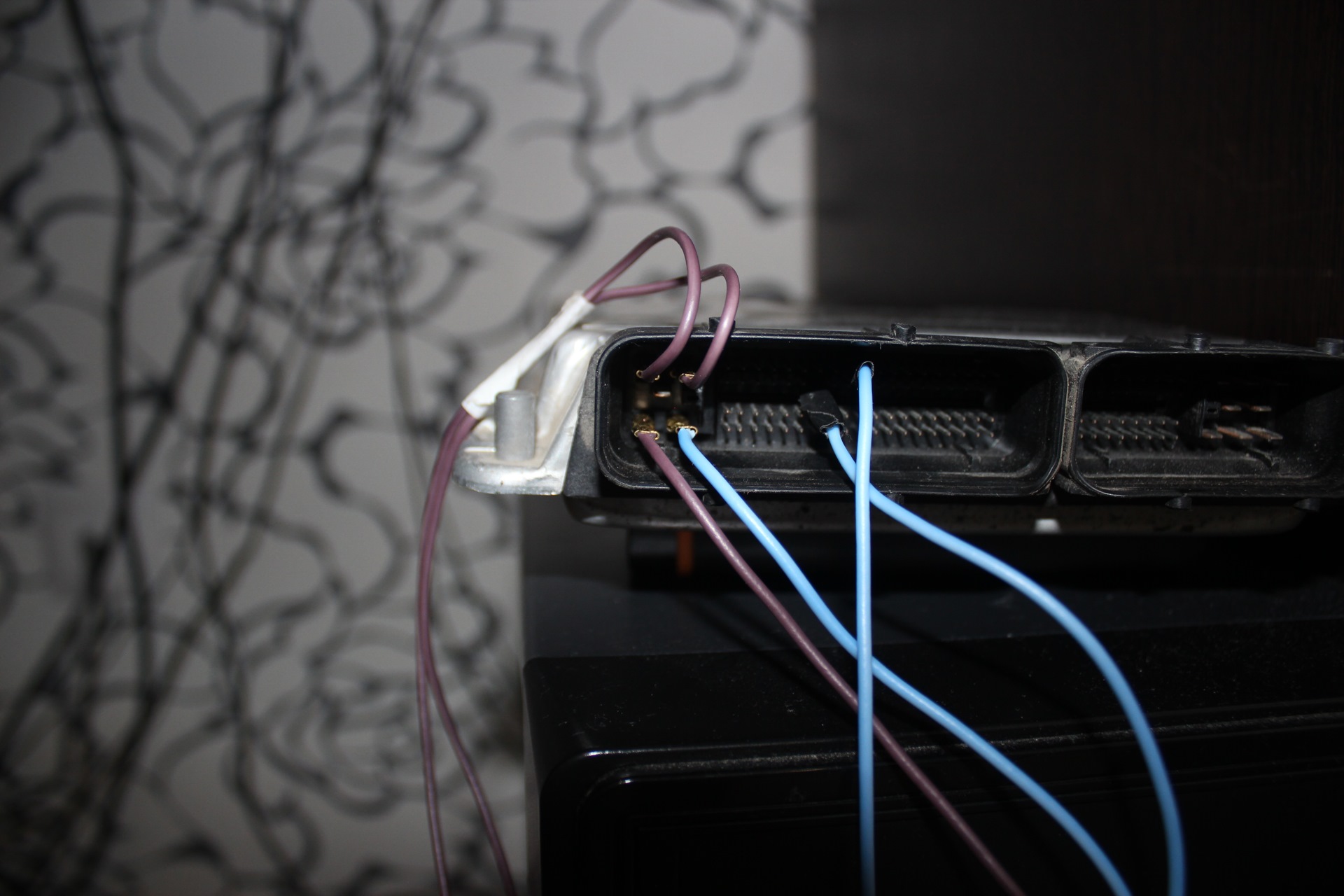 Подключение блока на столе Подключение cm2220 на столе combiloader - фото