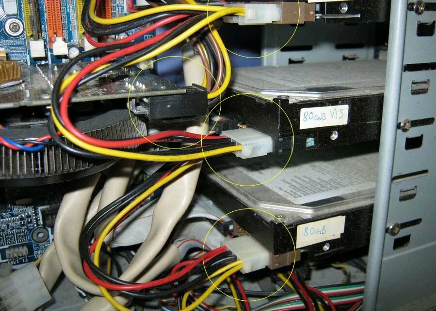 Подключение блока на столе Как смазать кулер блока питания компьютера: чем смазать и как разобрать