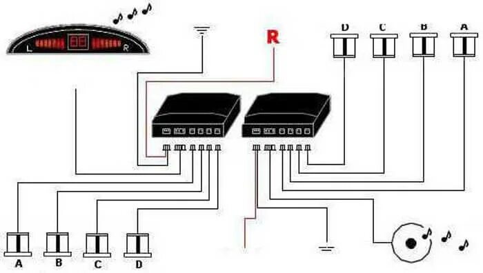 Подключение блока парктроников Как отключить / подключить передний парктроник