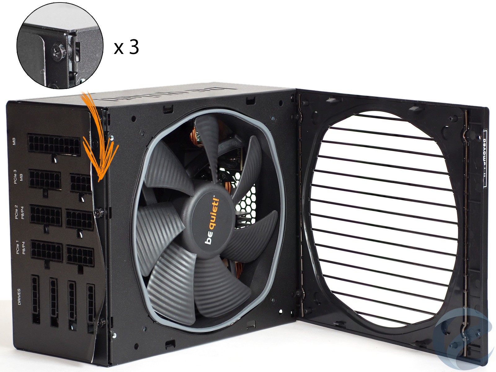 Подключение блока питания be quiet Блок питания be quiet схема