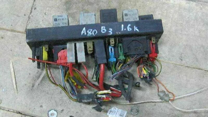 Подключение блока предохранителей ауди 80 Распиновка предохранителей ауди 80 LkbAuto.ru