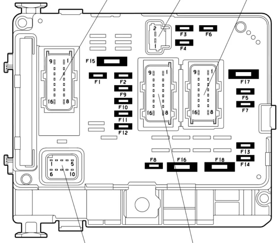 Подключение блока предохранителей ситроен берлинго Описание предохранителей и реле Ситроен Ксара. Электро схемы блоков.