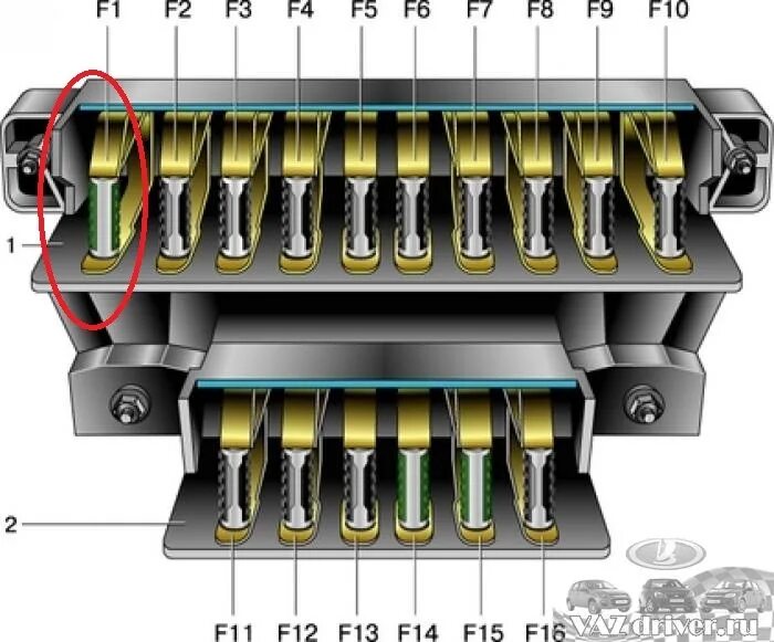 Подключение блока предохранителей ваз 2106 Замена предохранителя + покупка компрессора - Lada 2106, 1,6 л, 1995 года своими