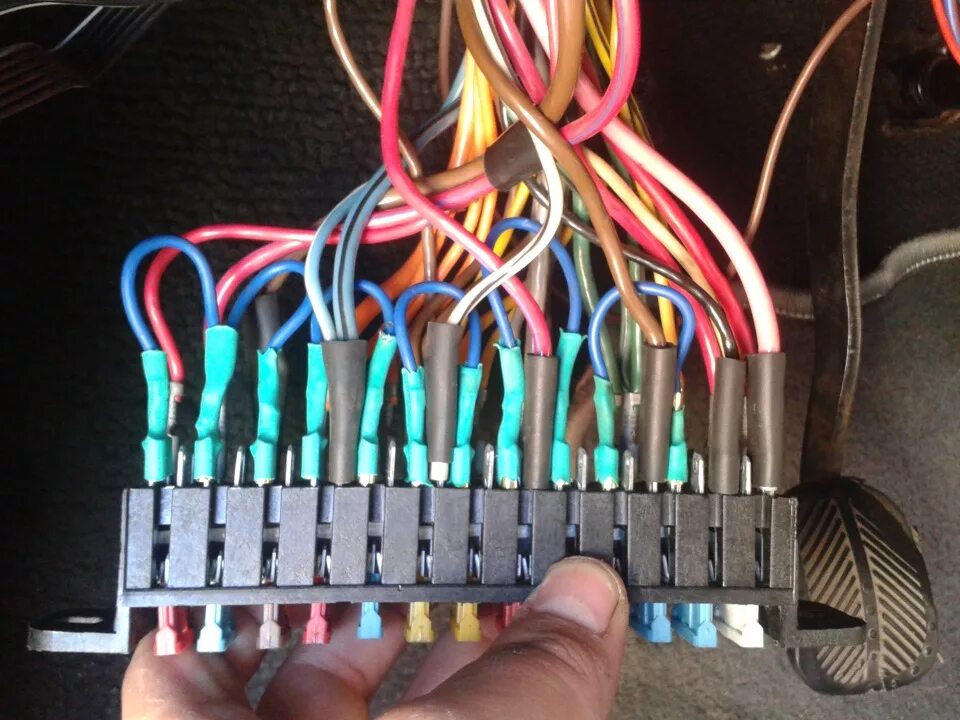 Подключение блока предохранителей ваз 2106 старого образца Евро блок предохранителей - Lada 21061, 1,8 л, 1988 года электроника DRIVE2