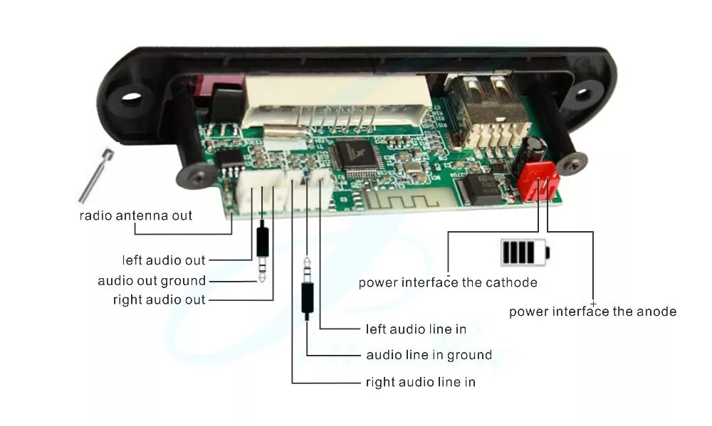 Подключение блока радио Pabrik Grosir Usb Radio Fm Player Modul Sirkuit Untuk Cina,Penjualan Laris Mp3 S