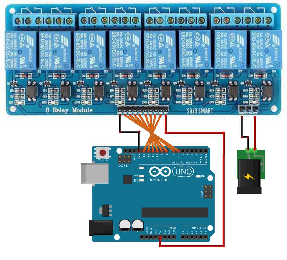 Подключение блока реле к ардуино Что такое relay фото - DelaDom.ru