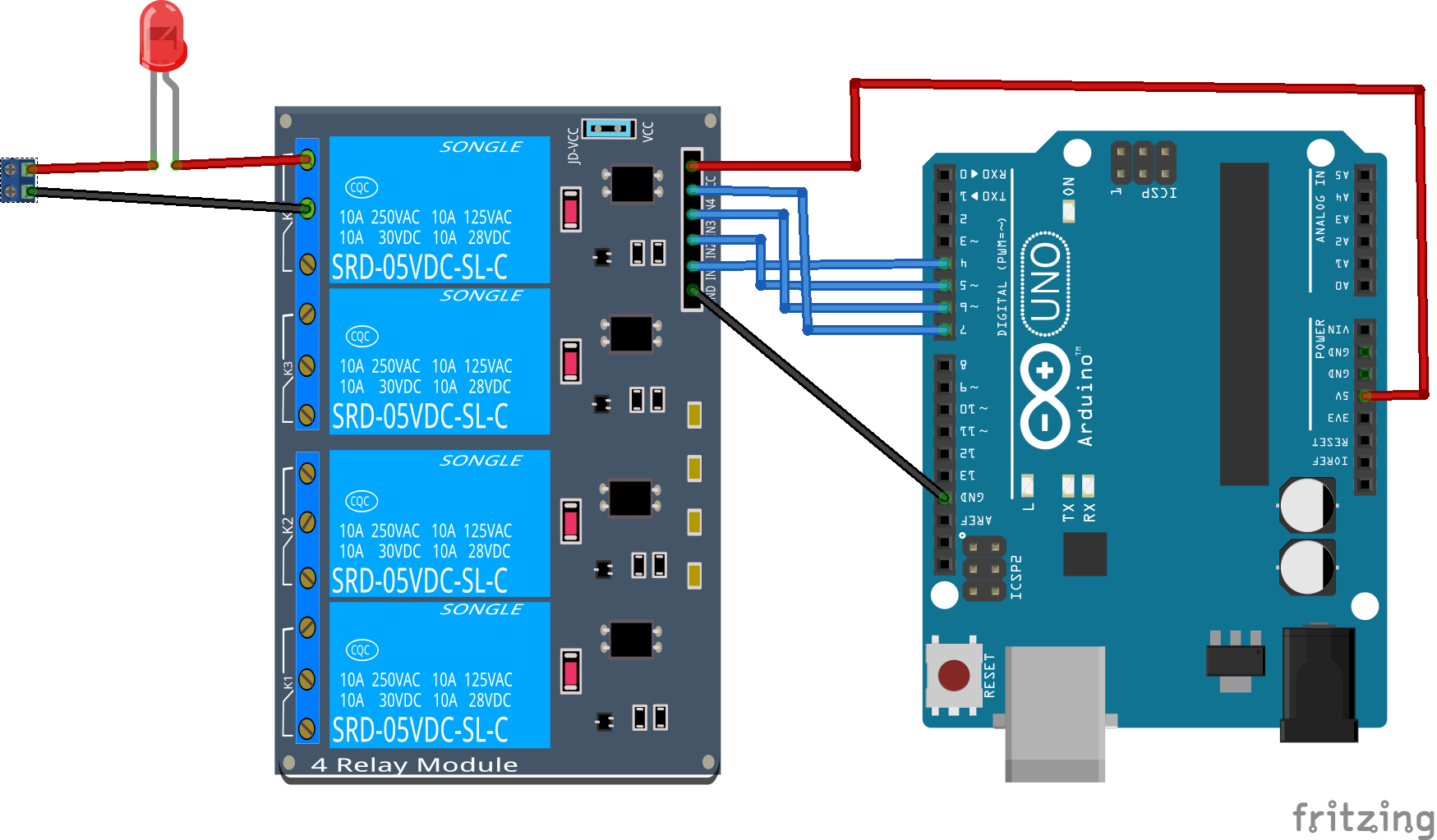 Подключение блока реле к ардуино Arduino and 4 realy module board Arduino, Arduino projects, 4 channel