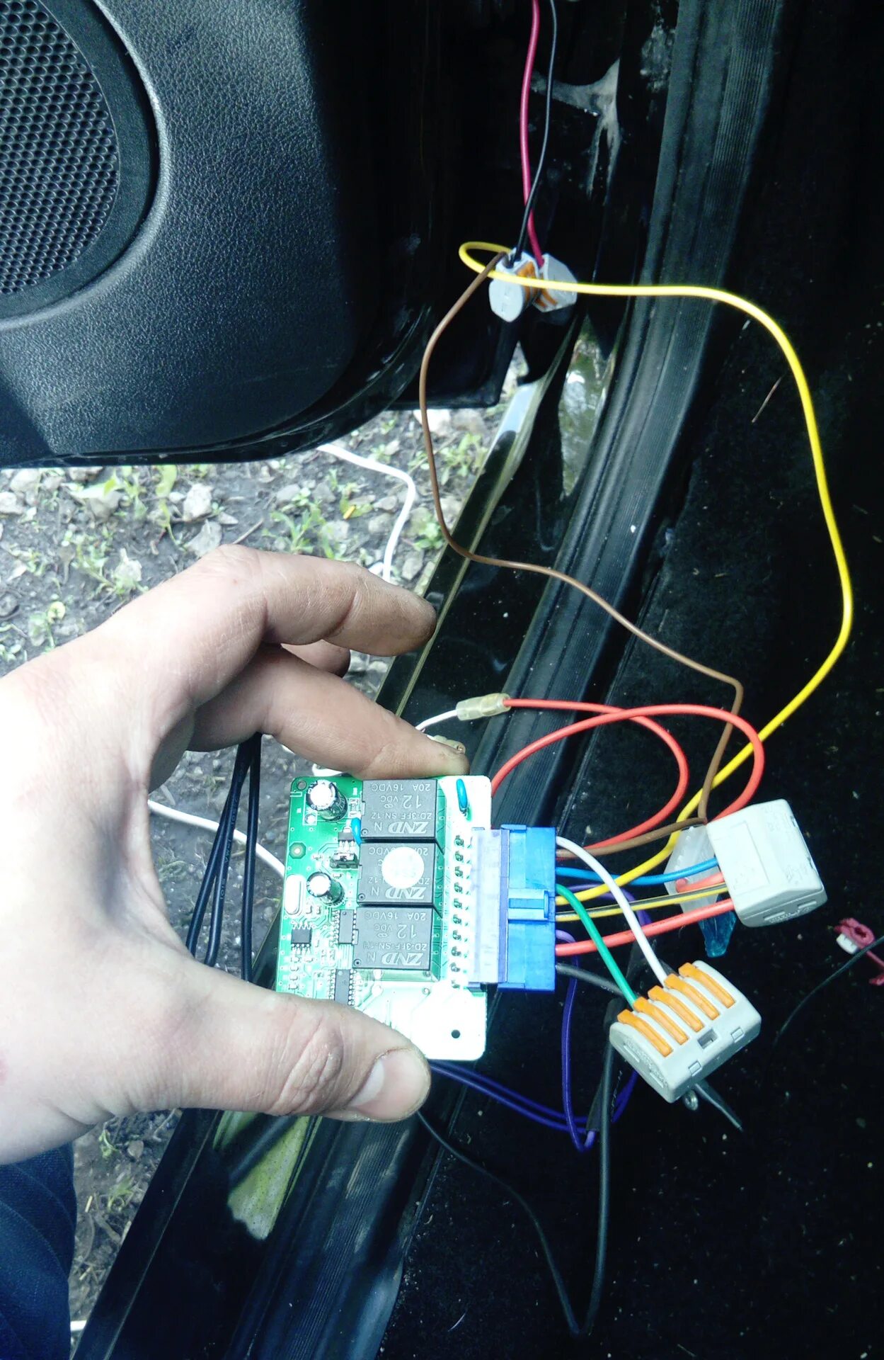 Подключение блока центрального замка лада гранта Установка блока управления центральным замком. Лада Гранта Лифтбэк 2 - Lada Гран