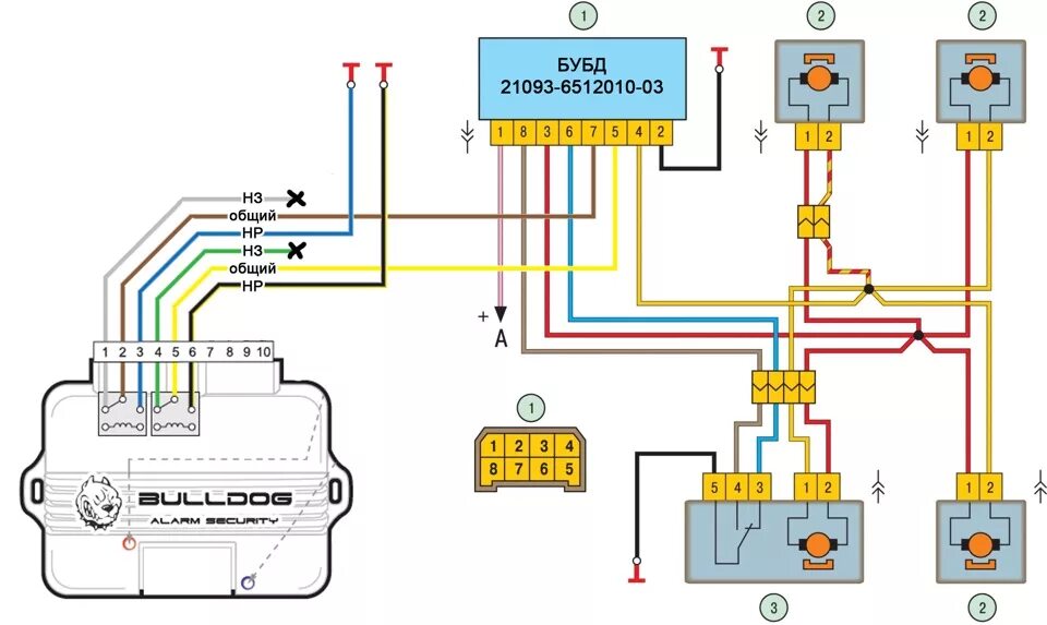 Подключение блока центрального замка нива Что такое бубд ваз 2110 - фото - АвтоМастер Инфо