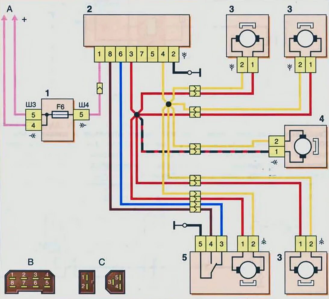 Подключение блока центрального замка нива Схема системы блокировки замков дверей (до 2009 г.) Шевроле Нива. Автотема