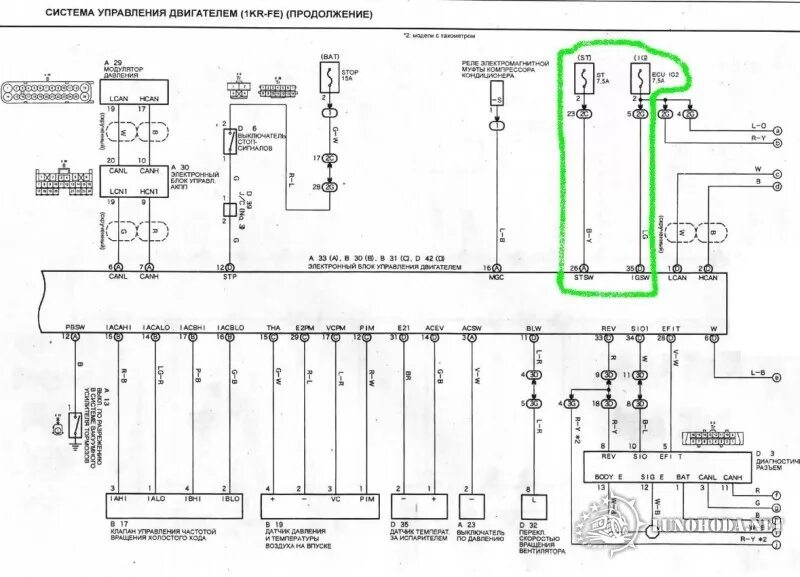 Подключение блока управления 1kr fe Лунохода.Нет - Toyota 1KR-FE - Страница 2