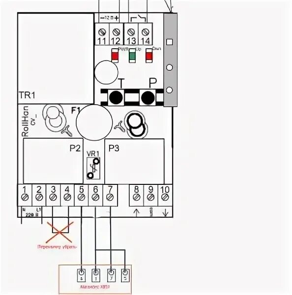 Подключение блока управления cv01 Как подключить внешний радиоприемник к Marantec Dynamic? ВОРОТА ФОРУМ