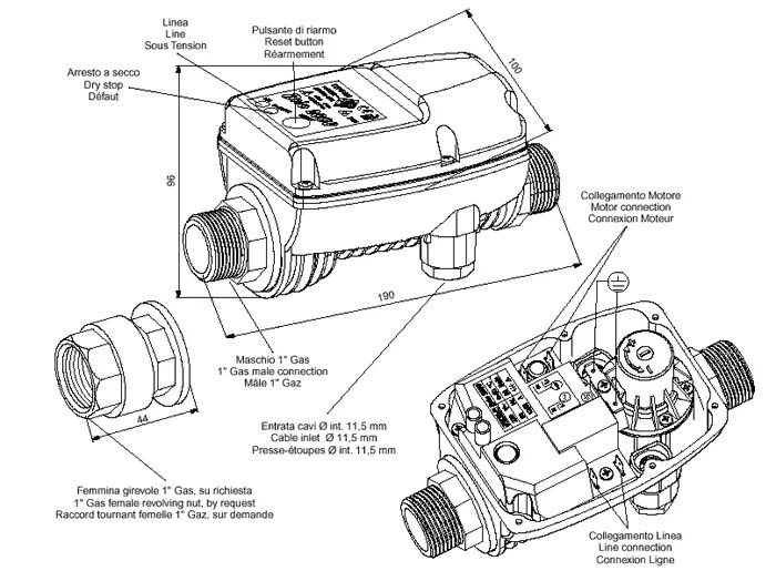 Подключение блока управления фильтром Схема подключения блока управления насосом: найдено 79 изображений