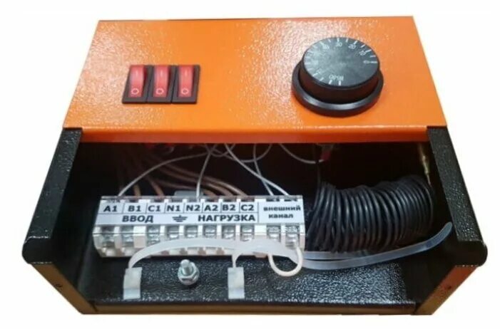 Подключение блока управления тэнами к твердотопливному котлу Пульт управления Теплодар ПУВН-10 - купить в интернет-магазине по низкой цене на