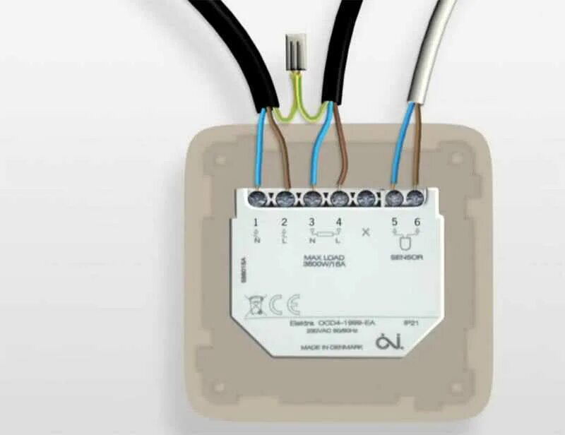 Подключение блока управления теплого пола Подключение теплого пола фото - DelaDom.ru