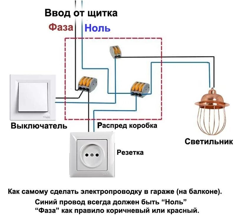 Подключение блока выключатель розетка к двухжильному кабелю Скачать картинку КАК ПРАВИЛЬНО ПОДКЛЮЧИТЬ ПРОВОДА К № 57