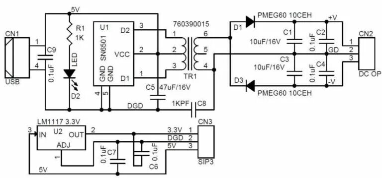 Подключение блоков dc dc Схема преобразователя напряжения +5v в двухполярное ± 18v