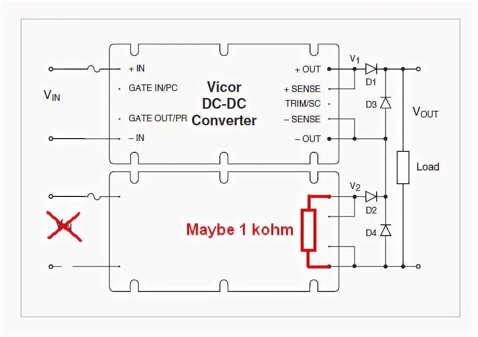 Подключение блоков dc dc Series isolated DC-DC converters fed by different PV sources - Electrical Engine