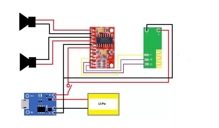 Подключение bluetooth колонки телефону DIY Portable and Powerful Bluetooth Speaker Diy bluetooth speaker, Diy bluetooth