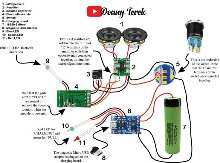 Подключение bluetooth колонки телефону Simple Portable Bluetooth Speaker Bluetooth speakers portable, Diy bluetooth spe