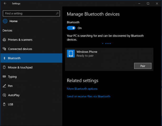 Подключение bluetooth windows 10 How to Pair a Bluetooth Device with Windows 10