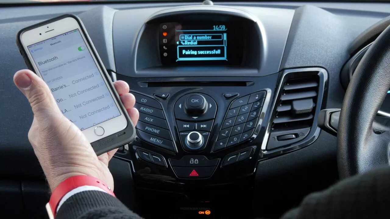 Подключение блютуз фокус 3 How to pair your mobile with the Bluetooth Ford Sync System in a Fiesta - YouTub