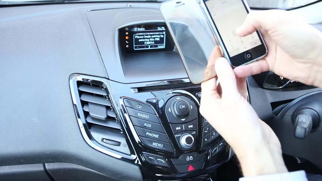 Подключение блютуз фокус 3 How to Setup Phone to Ford Sync radio Connect via Bluetooth (Fiesta/Focus) - You