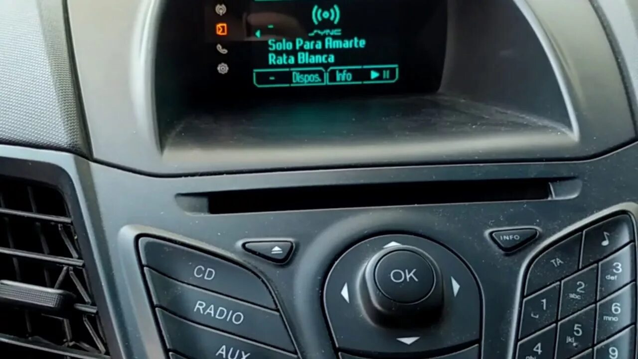 Подключение блютуз к магнитоле форд conectar Bluetooth Ford Fiesta Kinetic (SYNC solución) - YouTube