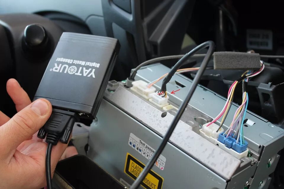 Подключение блютуз к магнитоле тойота #8 (MP3 USB адаптер YATOUR YT-M06 2) - Toyota Yaris (p2), 1,3 л, 2008 года автоз