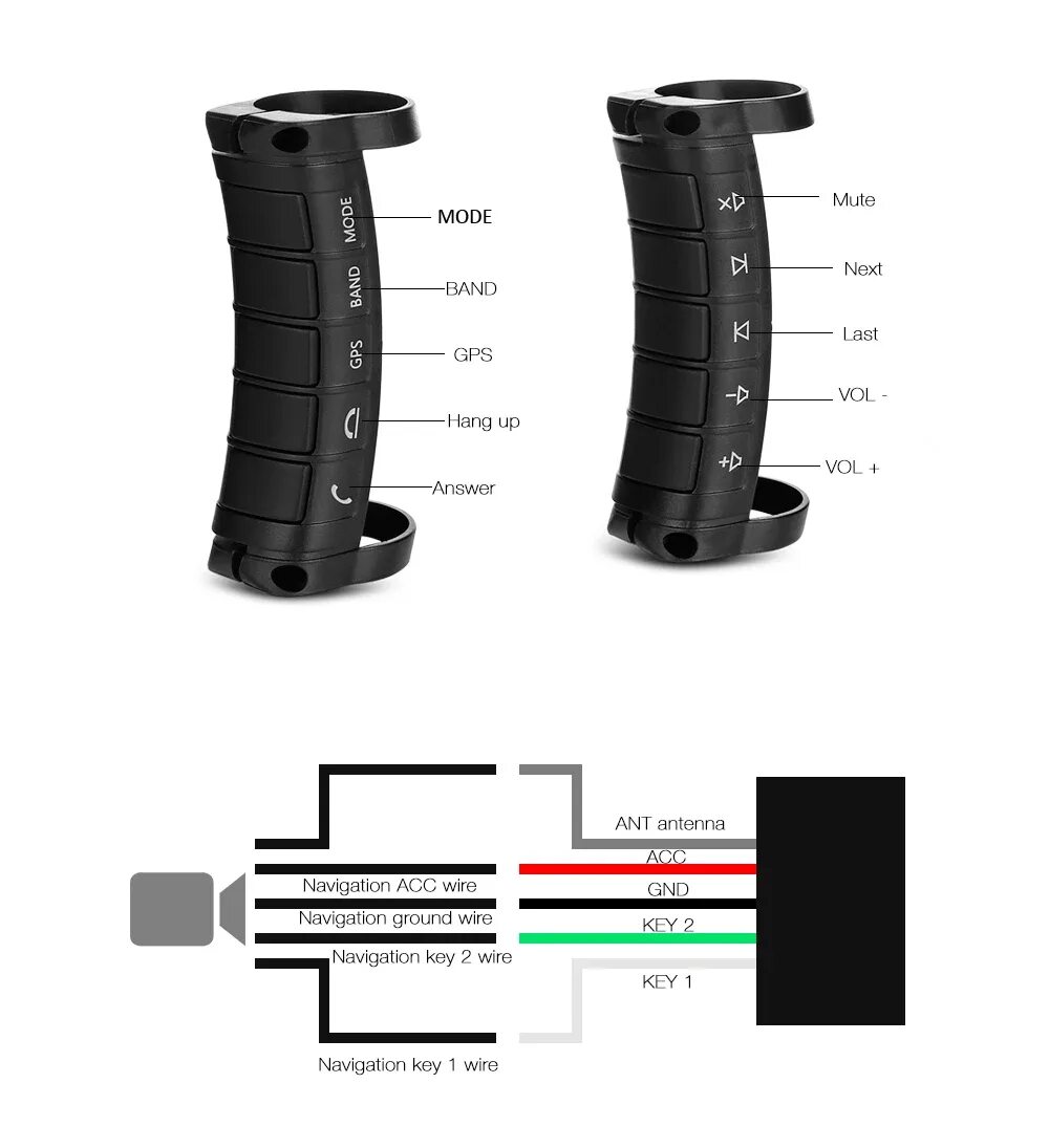 Подключение блютуз кнопок на руль Hikity Автомобильный руль управления DVD 2din android Bluetooth кнопка универсал