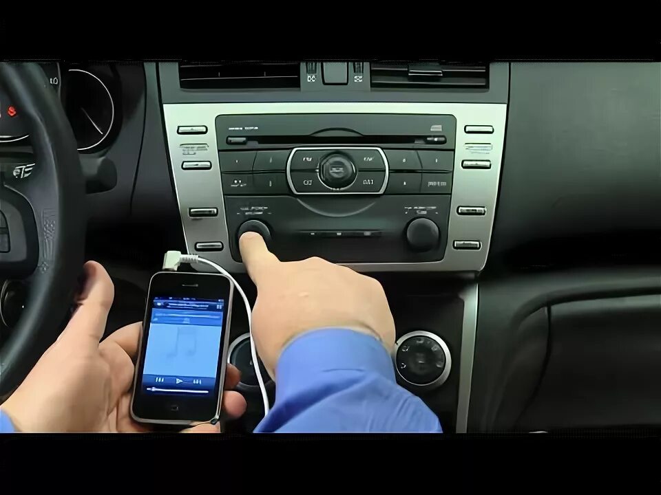 Подключение блютуз мазда 3 2012 - 2009 Mazda 6 Auxiliary Audio Input Jack Tutorial - YouTube