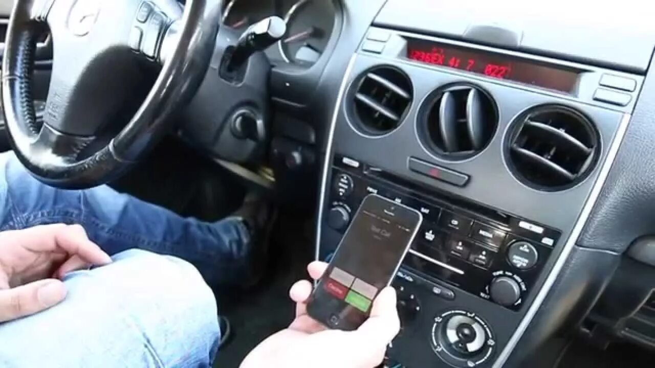 Подключение блютуз мазда 3 Mazda 6 2006-2008 Bluetooth Extension installation by GTA Car Kits - YouTube