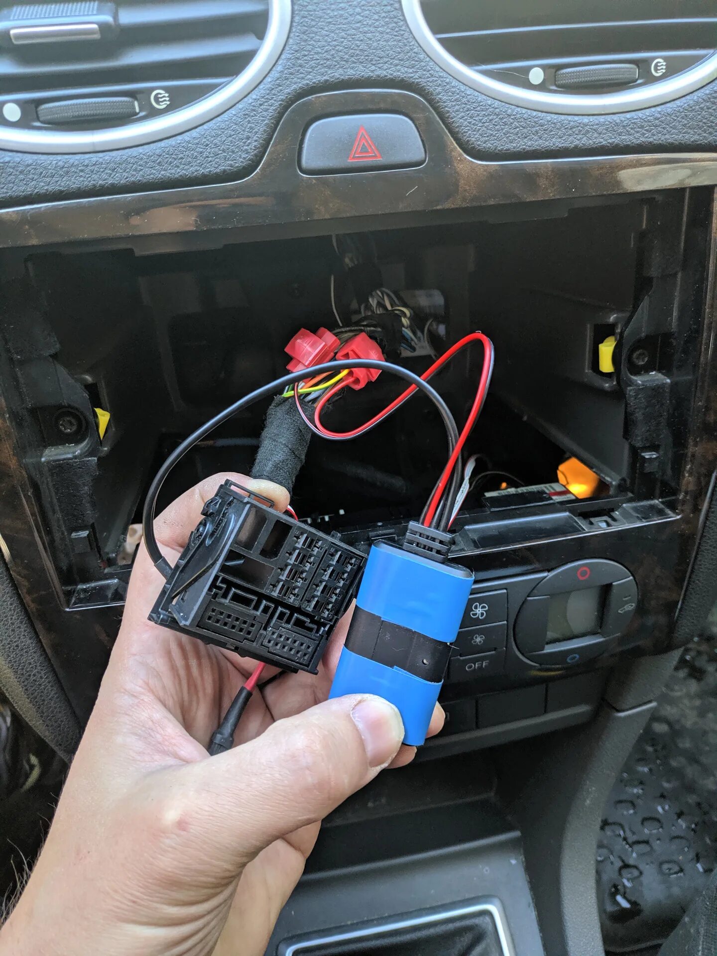 Подключение блютуз модуля форд фокус 2 Bluetooth к штатной магнитоле. - Ford Focus II Wagon, 1,6 л, 2005 года электрони