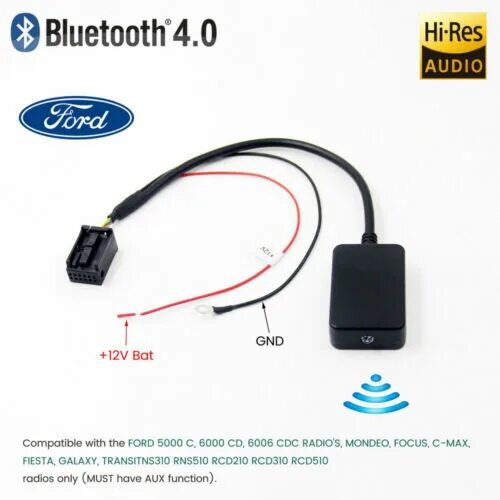Подключение блютуз модуля форд фокус 2 FORD MONDEO FOCUS 6000CD A2DP AUX IN BLUETOOTH STEARMING INTERFACE eBay