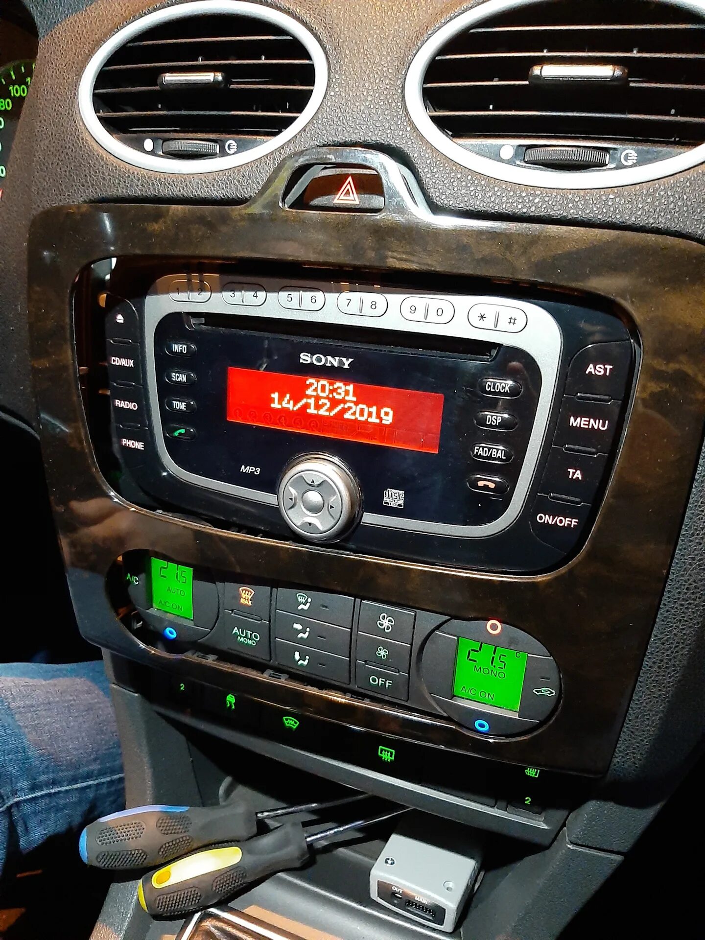 Подключение блютуз модуля форд фокус 2 Установка Bluetooth модуля BT-Link в штатную магнитолу Ford Sony - Ford Focus II