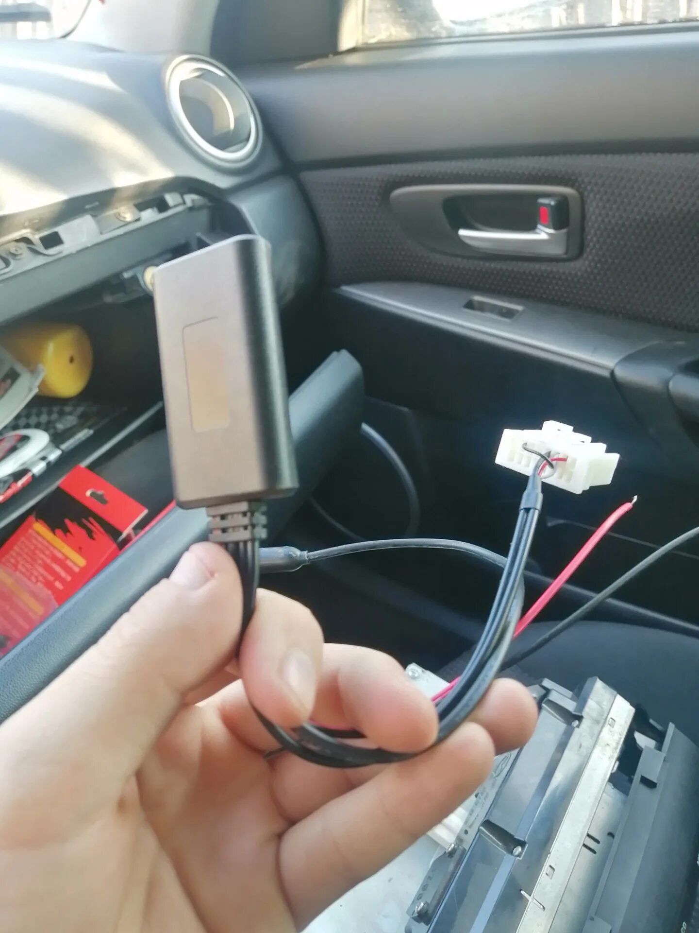 Подключение блютуз модуля к магнитоле Дела китайские часть 2, подключение Bluetooth к штатной магнитоле. - Mazda 3 (1G
