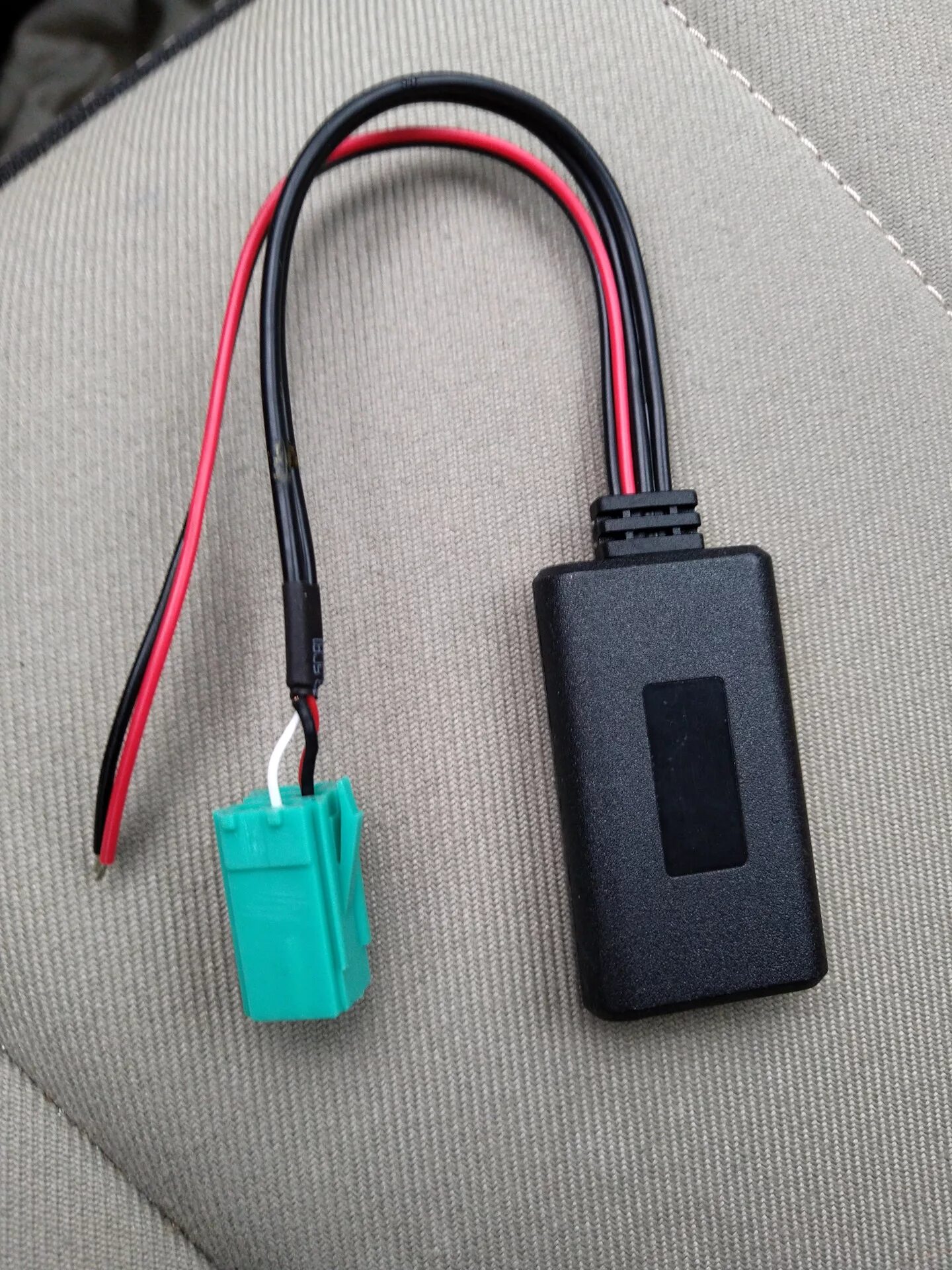 Подключение блютуз модуля к магнитоле без аукса Подключение Bluetooth-адаптера для магнитолы - Renault Scenic II, 1,5 л, 2008 го