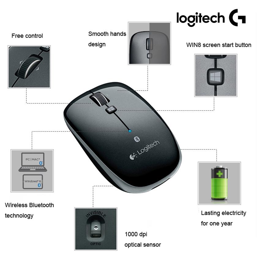 Подключение блютуз мыши через панель управления Беспроводная Bluetooth-мышь Logitech M557 Windows XP 7,8,10 Mac OS - купить по н